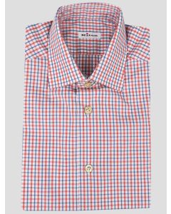 Kiton Kiton Multicolor Cotton Shirt Short Sleeve Multicolor 000