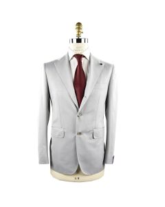 Sartoria Partenopea SARTORIA PARTENOPEA Gray Cotton Blazer Gray 000