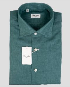 Cesare Attolini Cesare Attolini Green Linen Shirt Green 000