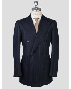 Cesare Attolini Cesare Attolini Dark Blue Wool Cashmere Suit Dark Blue 000