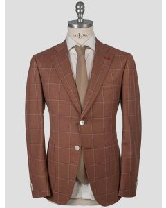 Isaia Isaia Brown Wool Suit Brown 000