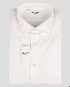 Cesare Attolini Cesare Attolini White Cotton Shirt White 000