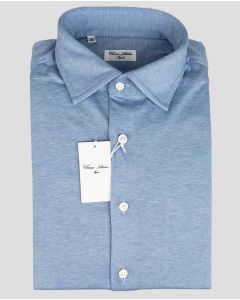 Cesare Attolini Cesare Attolini Light Blue Cotton Shirt Light Blue 000