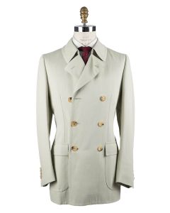 Cesare Attolini Cesare Attolini Beige Cotton Pa Fiber Overcoat Beige 000