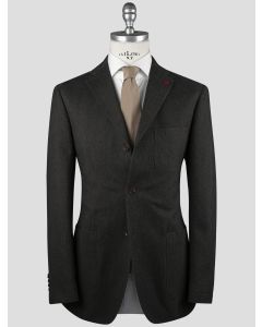 Isaia Isaia Brown Cotton Blazer Brown 000