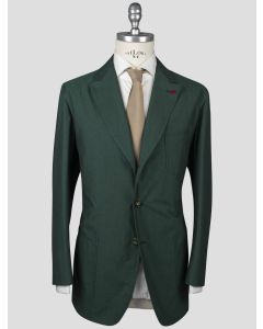 Isaia Isaia Green Linen Blazer Green 000