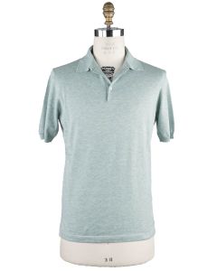 Cesare Attolini Cesare Attolini Green Cotton Cashmere Polo Green 000