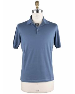 Cesare Attolini Cesare Attolini Blue Cotton Cashmere Polo Blue 000