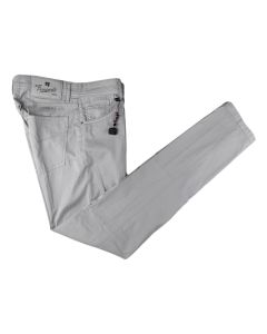 Marco Pescarolo Marco Pescarolo Gray Cotton Silk Ea Pants Gray 000