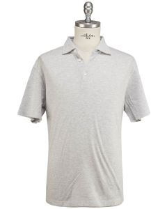 Luigi Borrelli Luigi Borrelli Gray Cotton Polo Gray 000