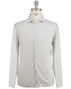 Luigi Borrelli Luigi Borrelli Gray Cotton Shirt Gray 000