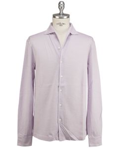 Luigi Borrelli Luigi Borrelli Purple Cotton Shirt Purple 000