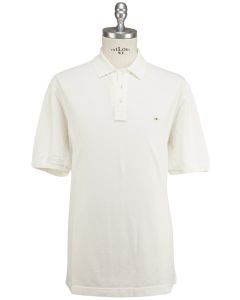 Luigi Borrelli Luigi Borrelli White Cotton Polo White 000