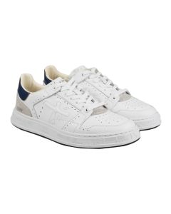 Premiata Premiata White Blue Leather Sneakers White / Blue 000