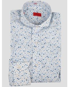 Isaia Isaia White Linen Shirt White 000