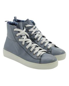 FEFÈ Glamour Pochette Fefè Light Blue Leather Sneakers Light Blue 000