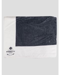 Luigi Borrelli Luigi Borrelli Dark Gray Cotton Beach Towel Dark Gray 000