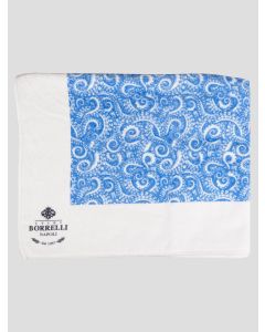 Luigi Borrelli Luigi Borrelli Light Blue Cotton Beach Towel Light Blue 000