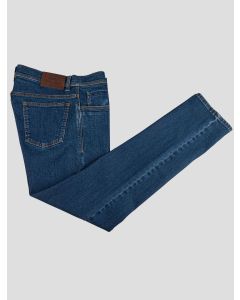 Cesare Attolini Cesare Attolini Blue Cotton Pu Jeans Blue 000