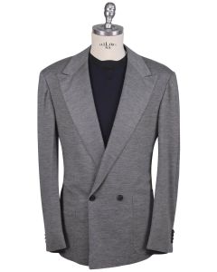 KNT Kiton Knt Gray Cashmere Short Pants Suit Gray 000