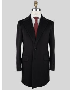 Kiton Kiton  Black Vicuna Perù Overcoat Black 000