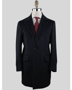 Kiton Kiton  Blue Vicuna Perù Overcoat Blue 000