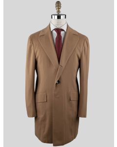 Kiton Kiton Beige Vicuna Perù Overcoat Beige 000