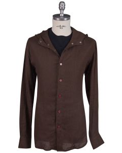 Kiton Kiton Brown Linen Shirt Brown 000