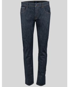 KNT KNT Kiton Blue Cotton Pe Jeans Dark Blue 000