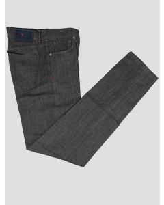 Kiton Kiton Gray Cotton Ea Jeans Gray 000