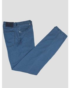 Kiton Kiton Light Blue Cotton Ea Jeans Light Blue 000