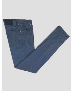 Kiton Kiton Blue Cotton Ea Jeans Blue 000