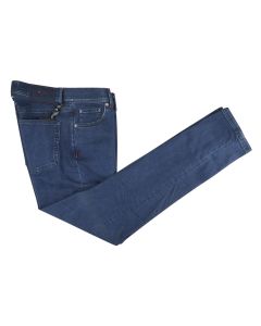 Kiton Kiton Blue Cotton Ea Jeans Blue 000