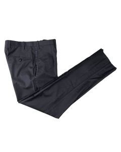 Kiton Kiton Black Wool Dress Pants Smoking Black 000