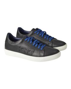 KNT Kiton KNT Black Leather Sneaker Black 000