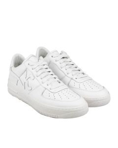 KNT KNT Kiton White Leather Sneakers White 000