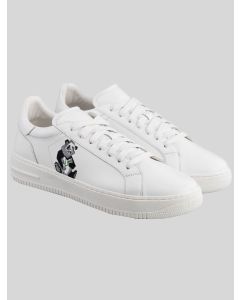 KNT KNT Kiton White Leather Sneakers Special Edition White 000