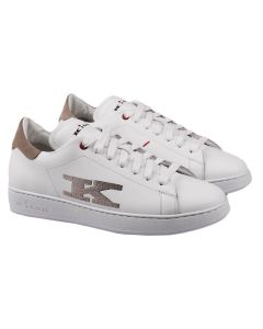 Kiton Kiton White Leather Sneakers White 000