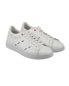 Kiton Kiton White Leather Sneakers White 000