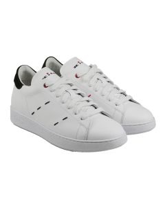 Kiton Kiton White Leather Sneakers White 000