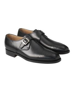 Kiton Kiton Black Leather Dress Shoes Black 000