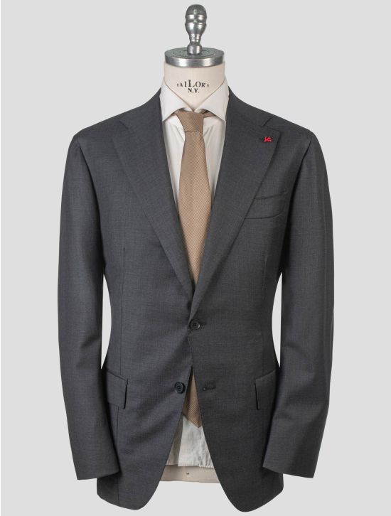 Isaia Isaia Gray Wool Suit Gray 000