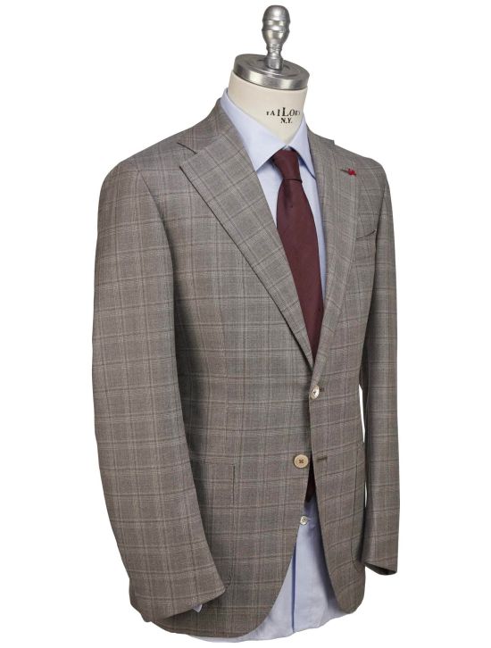 Isaia Isaia Gray Wool Suit Gray 001
