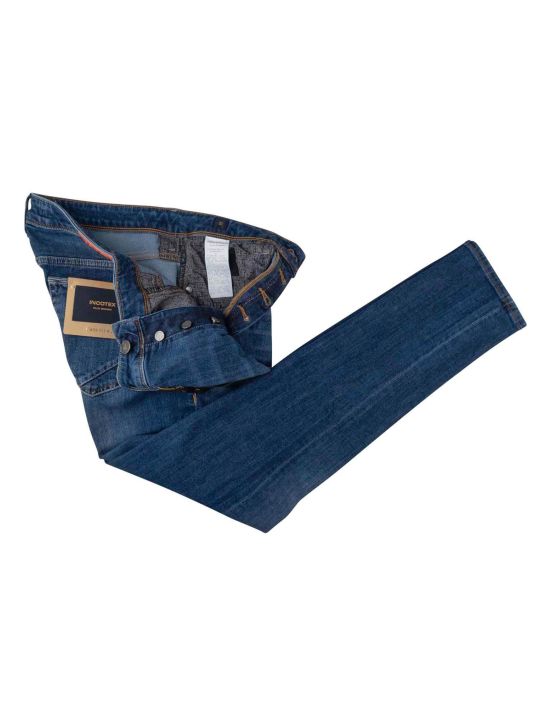 Incotex Incotex Blue Cotton Pl Ea Jeans Blue 001