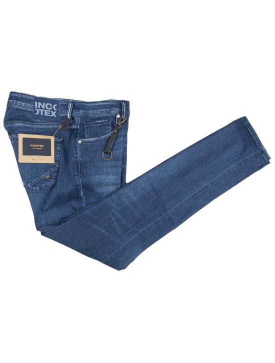 Incotex Incotex Blue Cotton Ea Jeans Blue 000