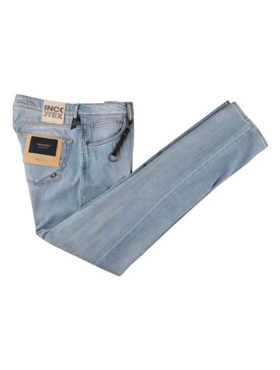 Incotex Incotex Light Blue Cotton Jeans Light Blue 000