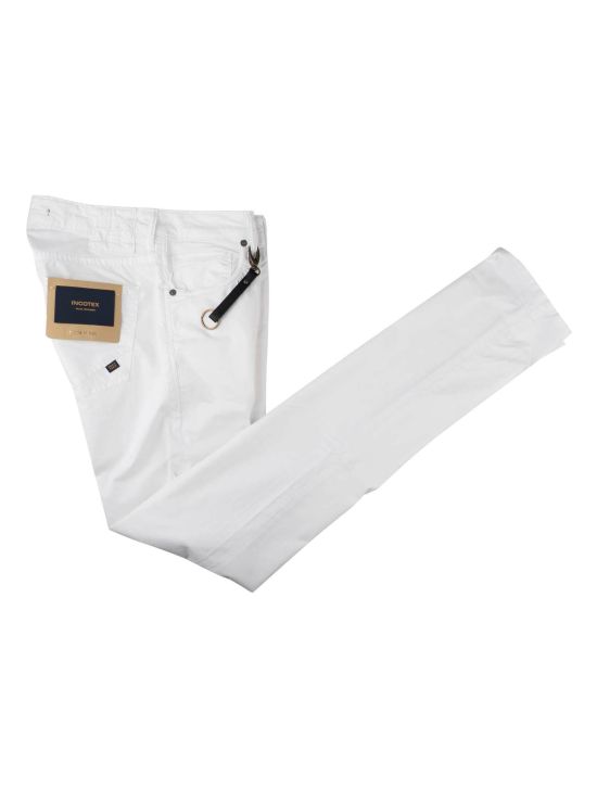 Incotex Incotex White Lyocell Cotton Ea Jeans White 000