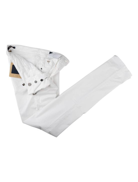 Incotex Incotex White Lyocell Cotton Ea Jeans White 001