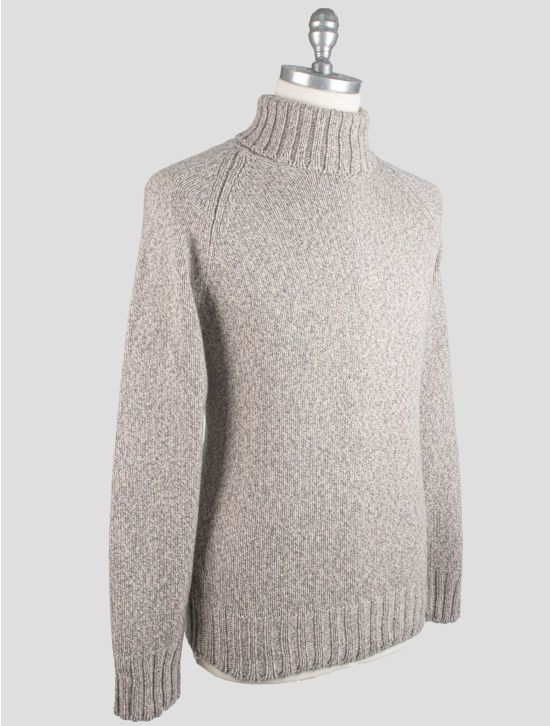 Gran Sasso Gran Sasso Multicolor Virgin Wool Cashmere Sweater Turtleneck Multicolor 001