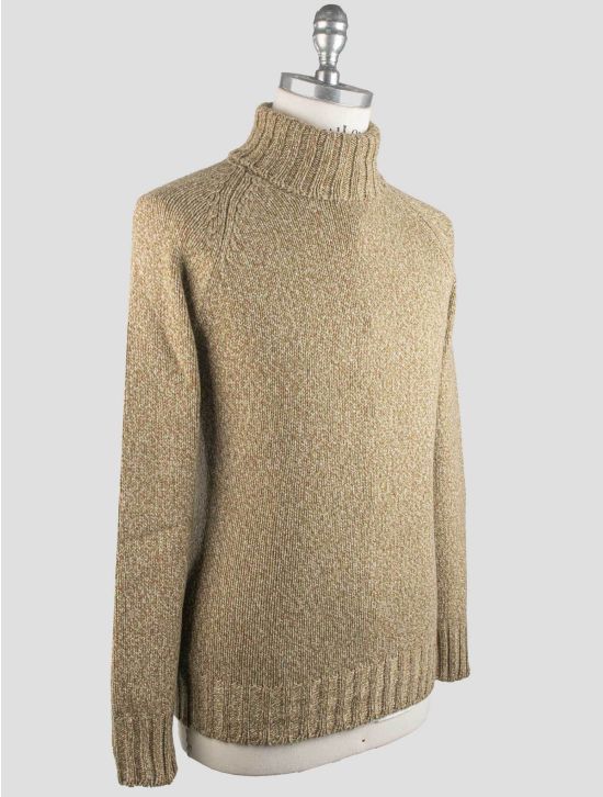 Gran Sasso Gran Sasso Multicolor Cashmere Virgin Wool Sweater Turtleneck Multicolor 001